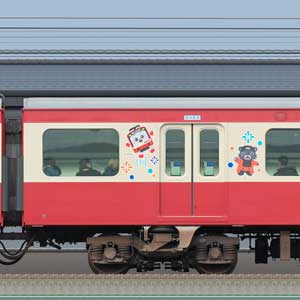 京急電鉄 新1000形（17次車）サハ1203「赤い電車で台湾へ！台鉄×京急10周年記念号」