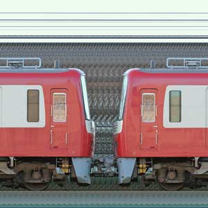 京急電鉄 新1000形（2次車）1413編成＋（1次車）1401編成（海側）