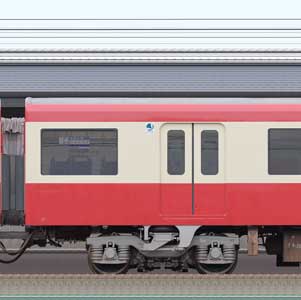 京急電鉄 新1000形（3次車）サハ1422（L/C腰掛）