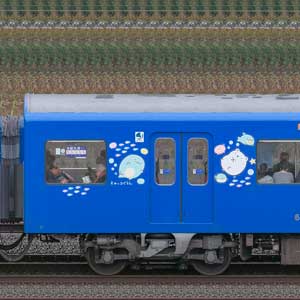 京急電鉄 600形デハ606-2「京急ブルースカイトレイン 空と海すいすい号」