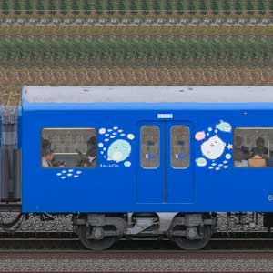 京急電鉄 600形サハ606-3「京急ブルースカイトレイン 空と海すいすい号」