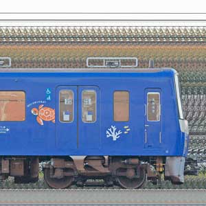 京急電鉄600形デハ606-8「京急ブルースカイトレイン ヨロン号」