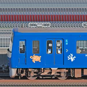 京急電鉄 600形（3次車）606編成「京急ブルースカイトレイン ヨロン号」（山側）