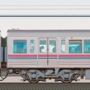 京王7000系デハ7121
