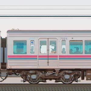 京王7000系デハ7221