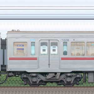京王7000系（復刻塗装車両）デハ7228