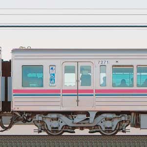 京王7000系デハ7271