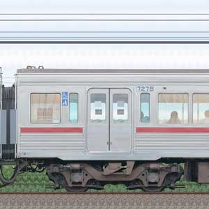京王7000系（復刻塗装車両）デハ7278
