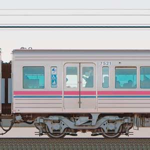 京王7000系サハ7521
