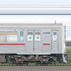 京王7000系（復刻塗装車両）クハ7778
