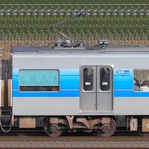 京成3000形（7次車／3050形）3051-2（デザイン変更前）