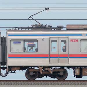 京成3700形（7次車）3847