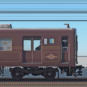近鉄5800系「L/Cカー」ク5302（デボ1形塗装色）