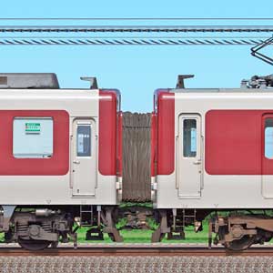 近鉄9200系FC52・9204編成＋1253系VC56・1256編成（北側）