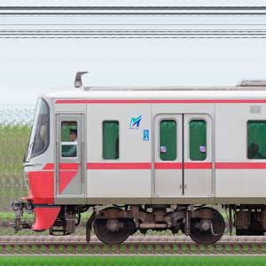 名鉄3300系（2次車）3304編成（山側）