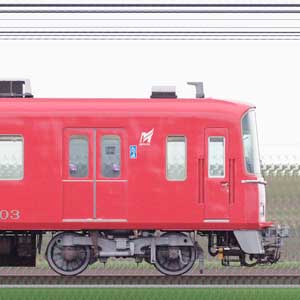 名鉄3700系（2次車）ク3803（更新車）