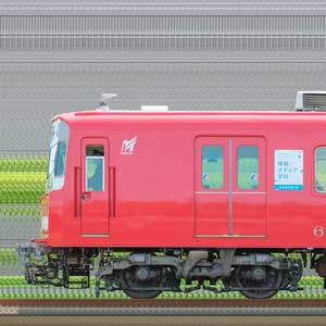 名鉄6500系(4次車)6514編成(海側)