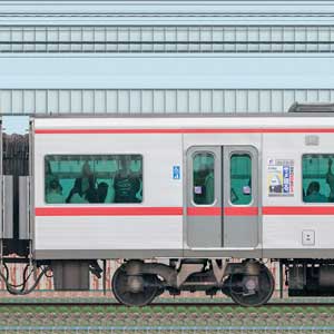 名鉄9500系（2次車）サ9655