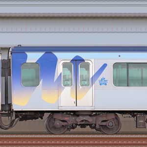 横浜高速鉄道Y500系「YOKOHAMA DeNA BAYSTARS TRAIN 2023」デハY547