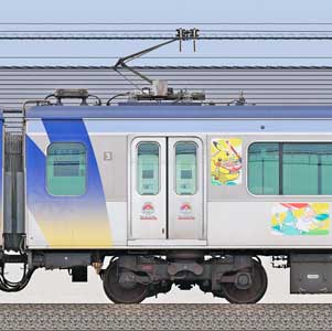 横浜高速鉄道Y500系デハY552「ポケモンワールドチャンピオンシップス2023」開催記念ラッピング