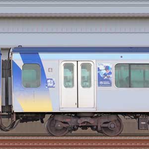 横浜高速鉄道Y500系「YOKOHAMA DeNA BAYSTARS TRAIN 2023」デハY587
