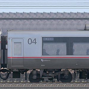 小田急30000形ロマンスカー「EXE」・「EXEα」サハ30050形（T1）