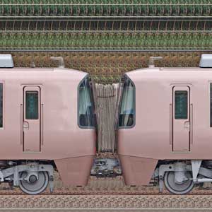 小田急30000形ロマンスカー「EXE」30055×4+30255×6(山側)