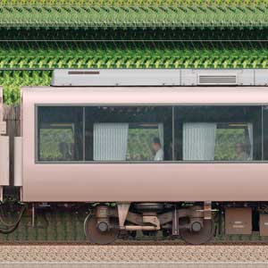 小田急30000形ロマンスカー「EXE」デハ30205（箱根そば60周年記念マーク）