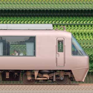 小田急30000形ロマンスカー「EXE」クハ30555（箱根そば60周年記念マーク）