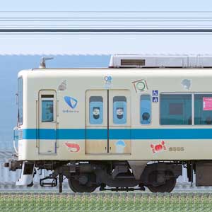 小田急8000形8255×6「江ノ島線開業90周年トレイン」（海側）
