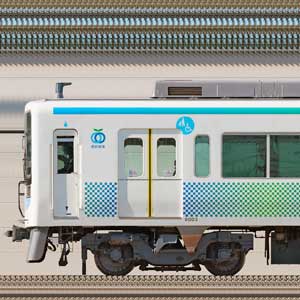 のこページ 小田急8000形8261×6 – 4号車の5号車寄り