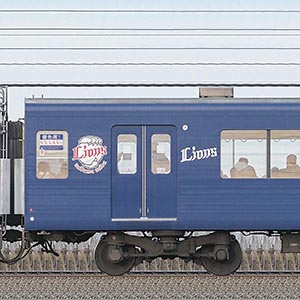 西武20000系サハ20705（三代目「L-train」）