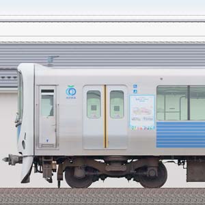 西武30000系(8次車)30103編成「西武グループこども応援プロジェクト ぼくのわたしのみらい絵トレイン」(1位側)
