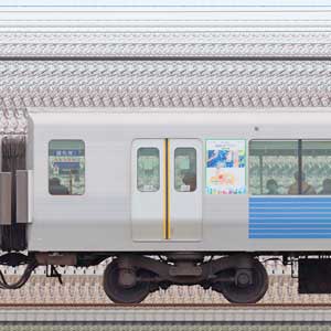 西武30000系サハ30403「西武グループこども応援プロジェクト ぼくのわたしのみらい絵トレイン」