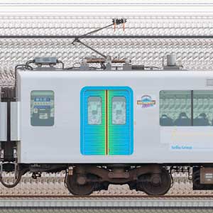 西武40000系「プリンスアイスワールドラッピングトレイン」モハ40206