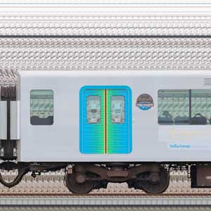 西武40000系「プリンスアイスワールドラッピングトレイン」モハ40306