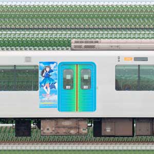 西武40000系（「Aqours」9周年記念ラッピングトレイン）モハ40355