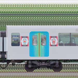 西武40000系「『映画ドラえもん』45周年記念イベント with 西武鉄道 ギャラリートレイン」サハ40401