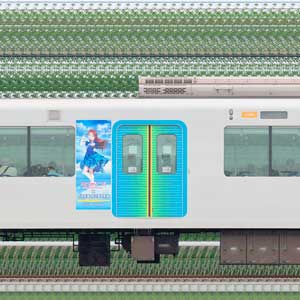 西武40000系（「Aqours」9周年記念ラッピングトレイン）サハ40455