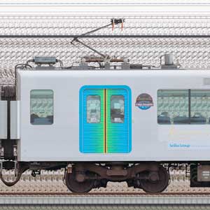 西武40000系「プリンスアイスワールドラッピングトレイン」モハ40506