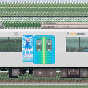 西武40000系（「Aqours」9周年記念ラッピングトレイン）モハ40555