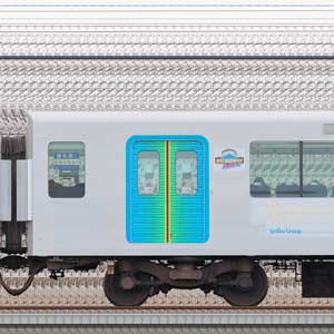 西武40000系「プリンスアイスワールドラッピングトレイン」サハ40606