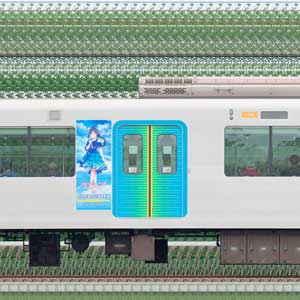 西武40000系（「Aqours」9周年記念ラッピングトレイン）サハ40655