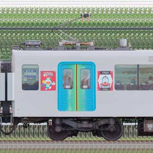 西武40000系「『映画ドラえもん』45周年記念イベント with 西武鉄道 ギャラリートレイン」モハ40801