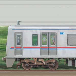 京成N800形N818編成（海側）