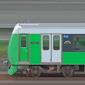 静岡鉄道A3000形A3008編成(Fresh Green・山側)