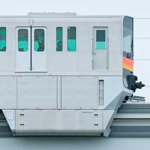 多摩都市モノレール1000系1400形