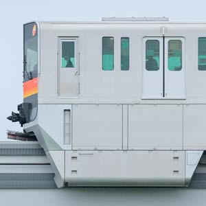 多摩都市モノレール1000系1108編成（西側）