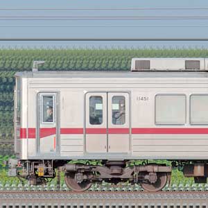 東武10030型クハ11451