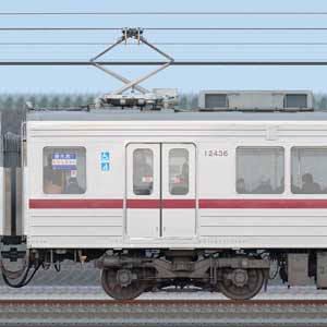 東武10030型モハ12436（リニューアル車）2025年撮影
